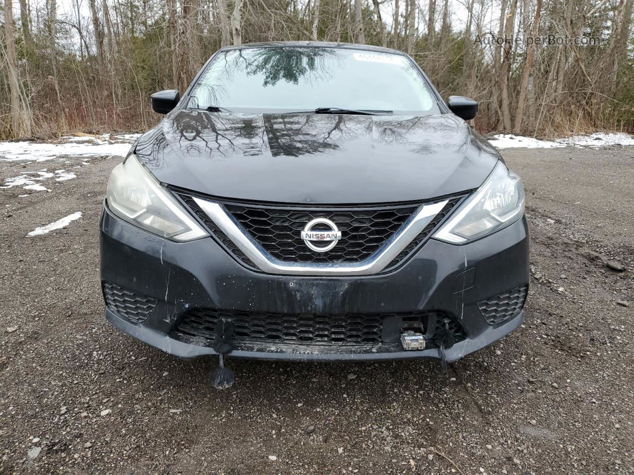 2018 Nissan Sentra S Black vin: 3N1AB7AP5JY274341