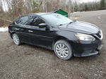 2018 Nissan Sentra S Black vin: 3N1AB7AP5JY274341