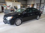 2018 Nissan Sentra S Черный vin: 3N1AB7AP5JY298154