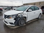 2018 Nissan Sentra S White vin: 3N1AB7AP5JY305510