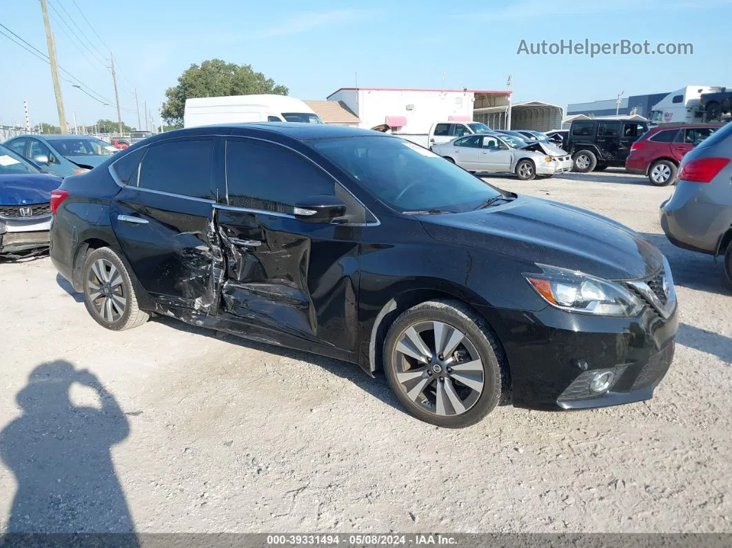 2018 Nissan Sentra Sl Black vin: 3N1AB7AP5JY311923