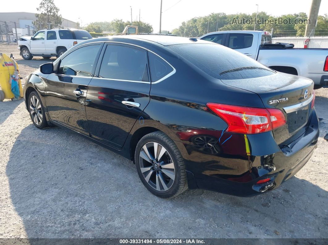 2018 Nissan Sentra Sl Black vin: 3N1AB7AP5JY311923