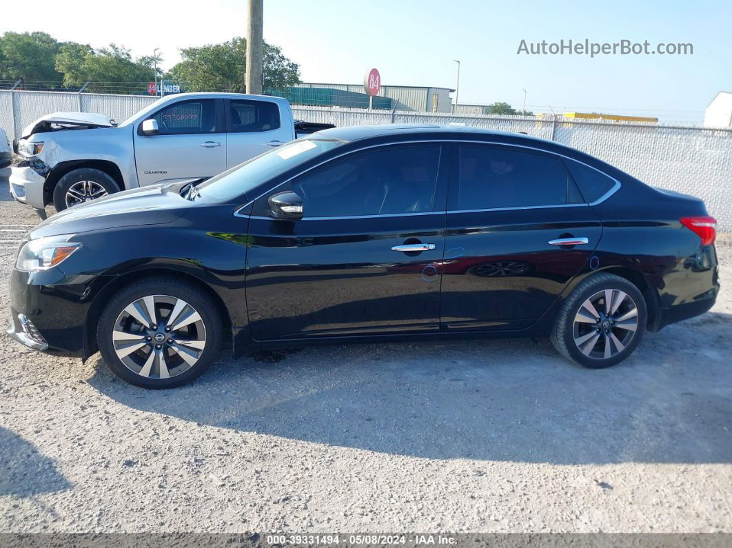 2018 Nissan Sentra Sl Black vin: 3N1AB7AP5JY311923