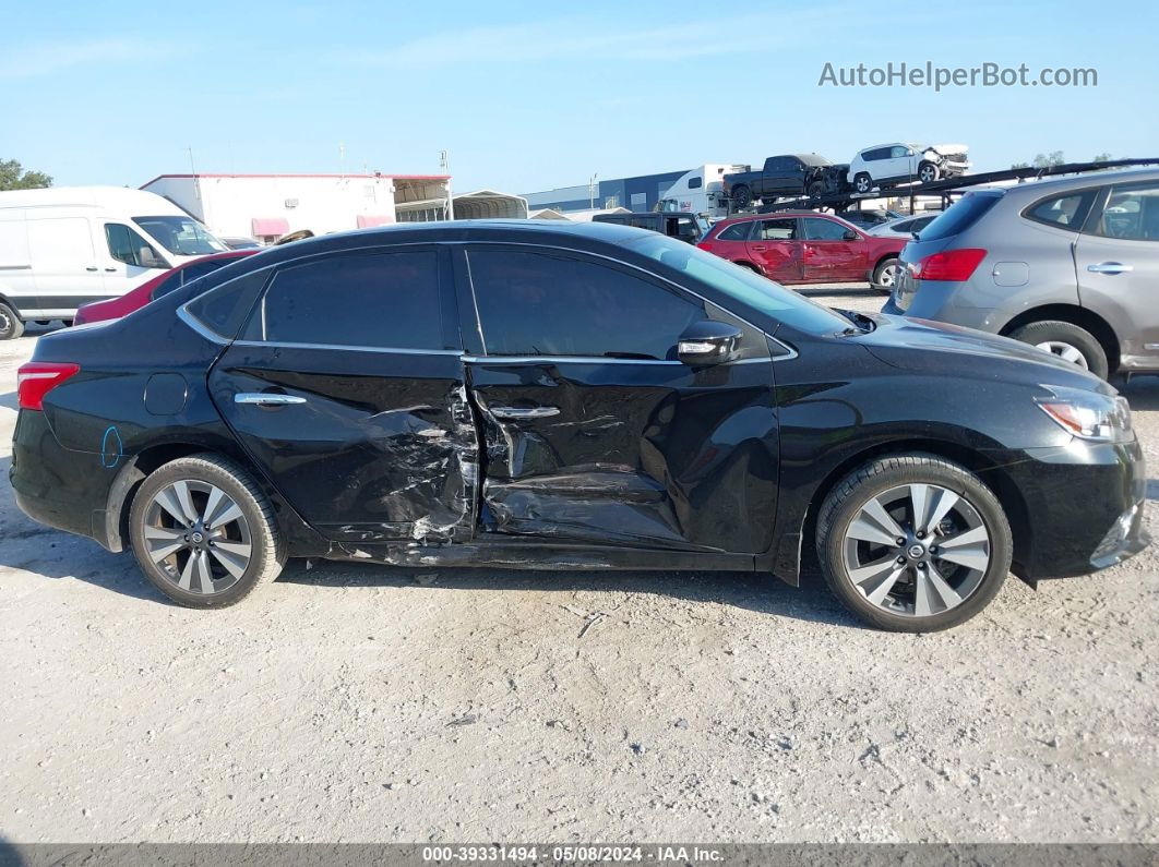 2018 Nissan Sentra Sl Black vin: 3N1AB7AP5JY311923