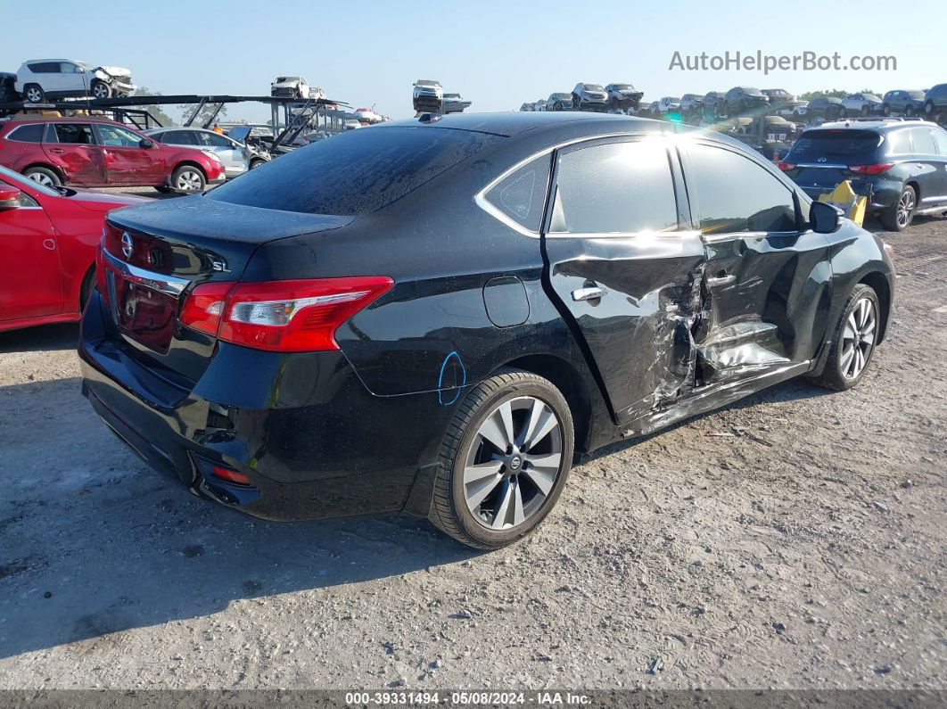 2018 Nissan Sentra Sl Black vin: 3N1AB7AP5JY311923