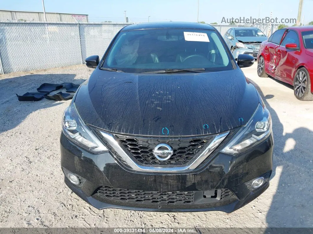 2018 Nissan Sentra Sl Black vin: 3N1AB7AP5JY311923