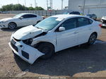 2018 Nissan Sentra S White vin: 3N1AB7AP5JY324378