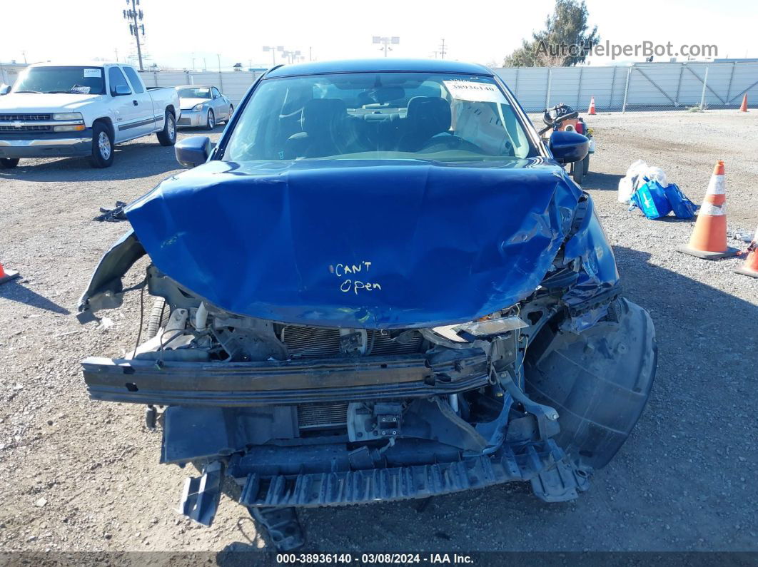 2018 Nissan Sentra Sv Blue vin: 3N1AB7AP5JY348731