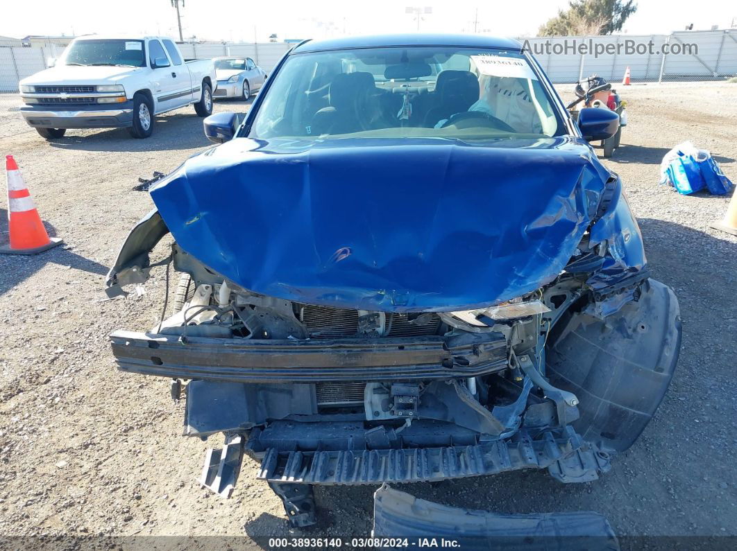 2018 Nissan Sentra Sv Blue vin: 3N1AB7AP5JY348731