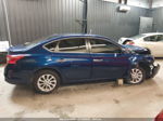 2019 Nissan Sentra Sv Dark Blue vin: 3N1AB7AP5KY231491