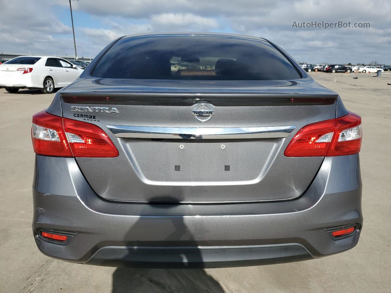 2019 Nissan Sentra S Silver vin: 3N1AB7AP5KY273238