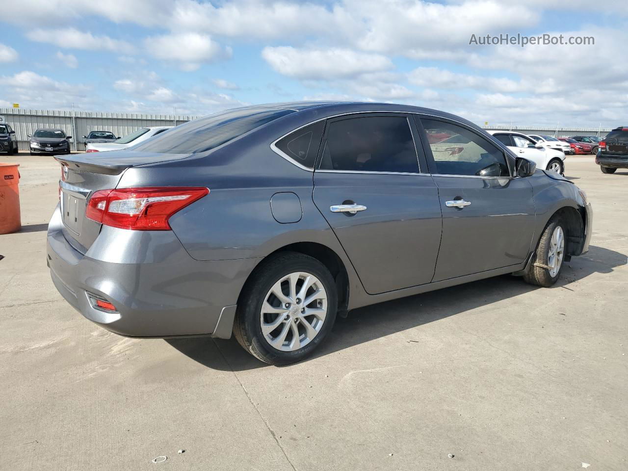 2019 Nissan Sentra S Silver vin: 3N1AB7AP5KY273238