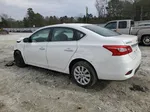 2019 Nissan Sentra S White vin: 3N1AB7AP5KY314659