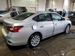 2019 Nissan Sentra S Silver vin: 3N1AB7AP5KY345541