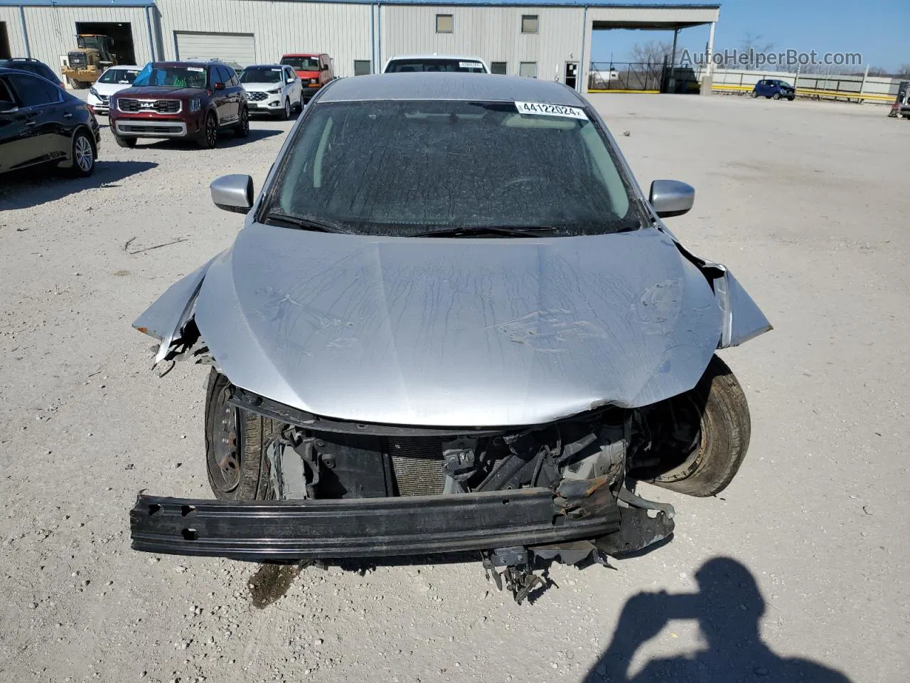 2019 Nissan Sentra S Silver vin: 3N1AB7AP5KY353641