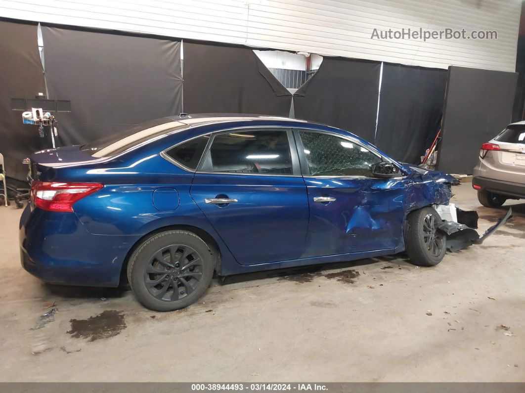 2019 Nissan Sentra Sv Dark Blue vin: 3N1AB7AP5KY364137