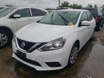 2019 Nissan Sentra S Белый vin: 3N1AB7AP5KY364946