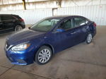 2019 Nissan Sentra S Blue vin: 3N1AB7AP5KY371038