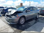 2019 Nissan Sentra Sv Gray vin: 3N1AB7AP5KY372156