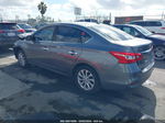 2019 Nissan Sentra Sv Gray vin: 3N1AB7AP5KY372156