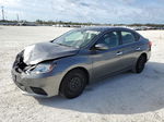 2019 Nissan Sentra S Gray vin: 3N1AB7AP5KY375137