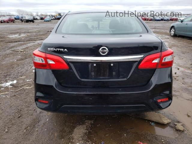 2019 Nissan Sentra S Black vin: 3N1AB7AP5KY399776