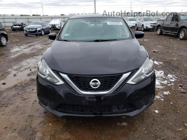 2019 Nissan Sentra S Black vin: 3N1AB7AP5KY399776