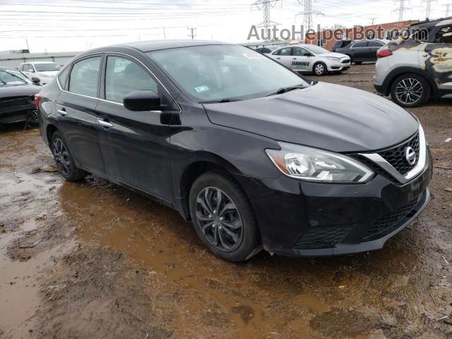 2019 Nissan Sentra S Black vin: 3N1AB7AP5KY399776