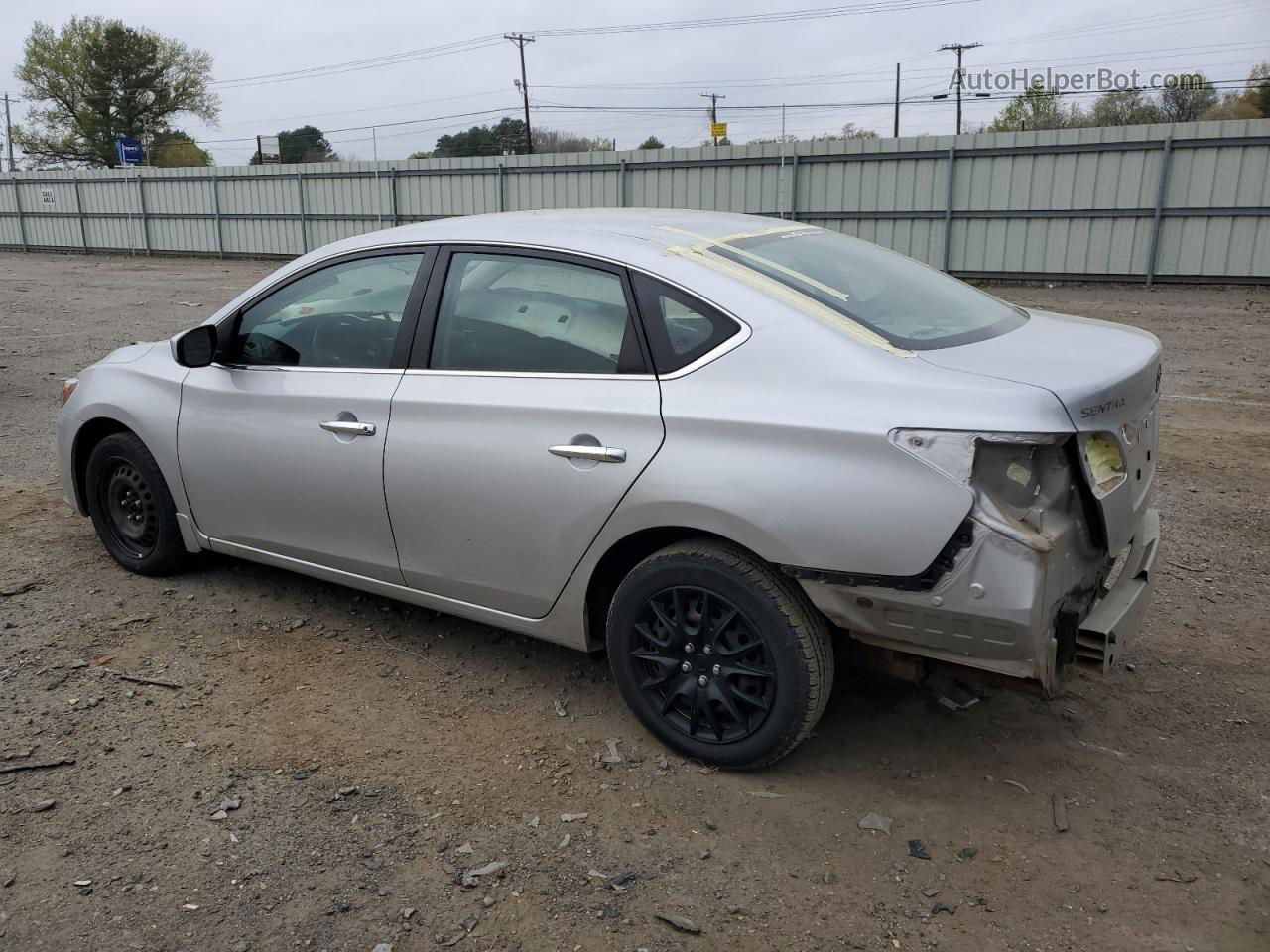 2019 Nissan Sentra S Gray vin: 3N1AB7AP5KY401008