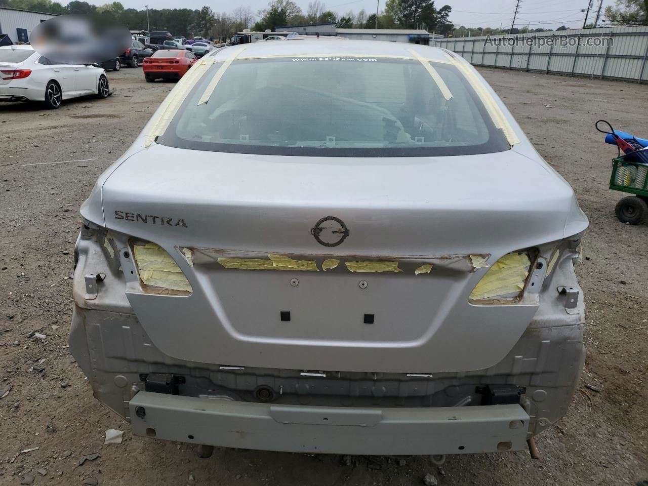 2019 Nissan Sentra S Gray vin: 3N1AB7AP5KY401008