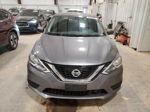 2019 Nissan Sentra S Серый vin: 3N1AB7AP5KY407651