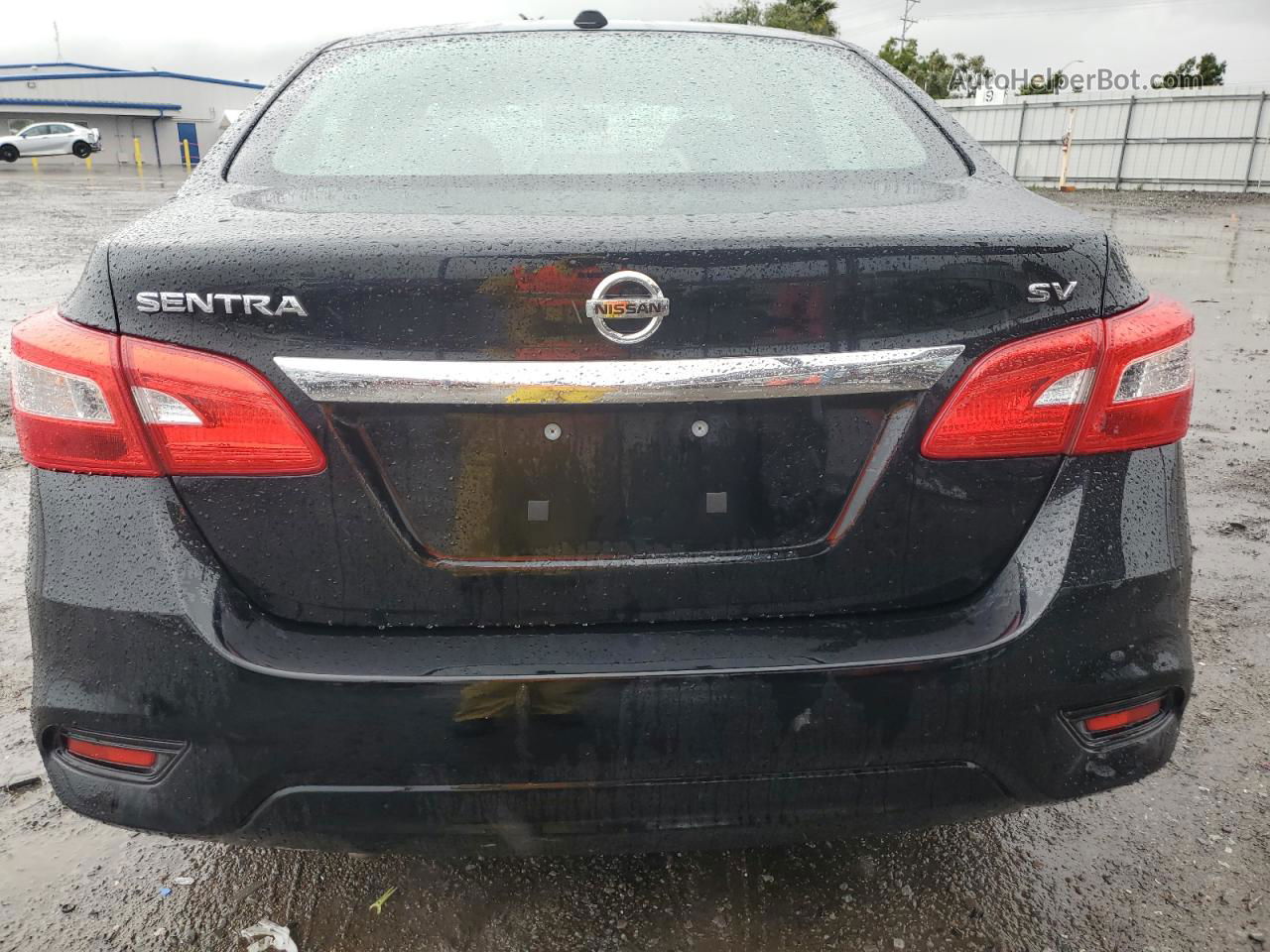 2019 Nissan Sentra S Black vin: 3N1AB7AP5KY408248