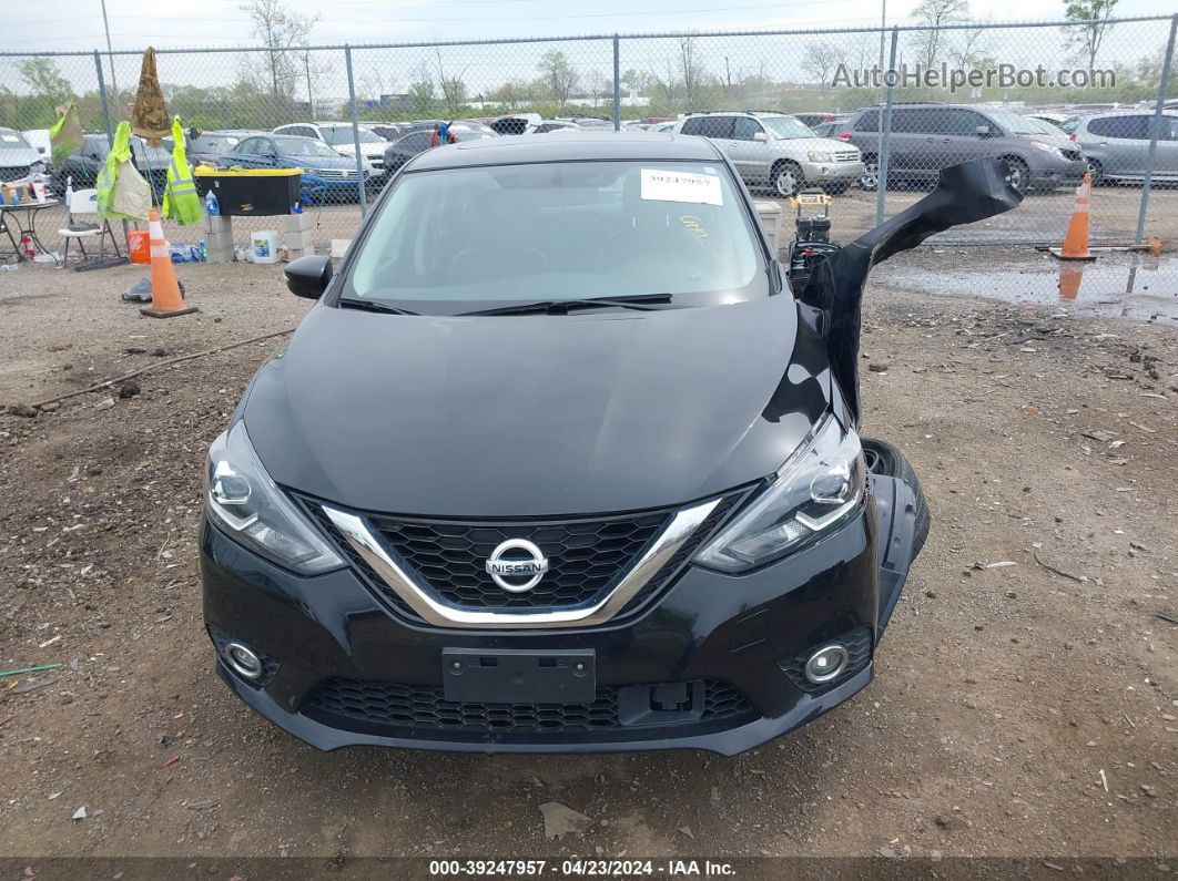 2019 Nissan Sentra Sr Black vin: 3N1AB7AP5KY451472