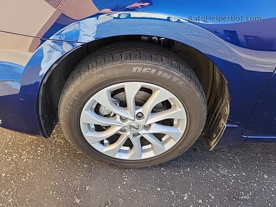 2019 Nissan Sentra S/sv/sr/sl Blue vin: 3N1AB7AP5KY454906
