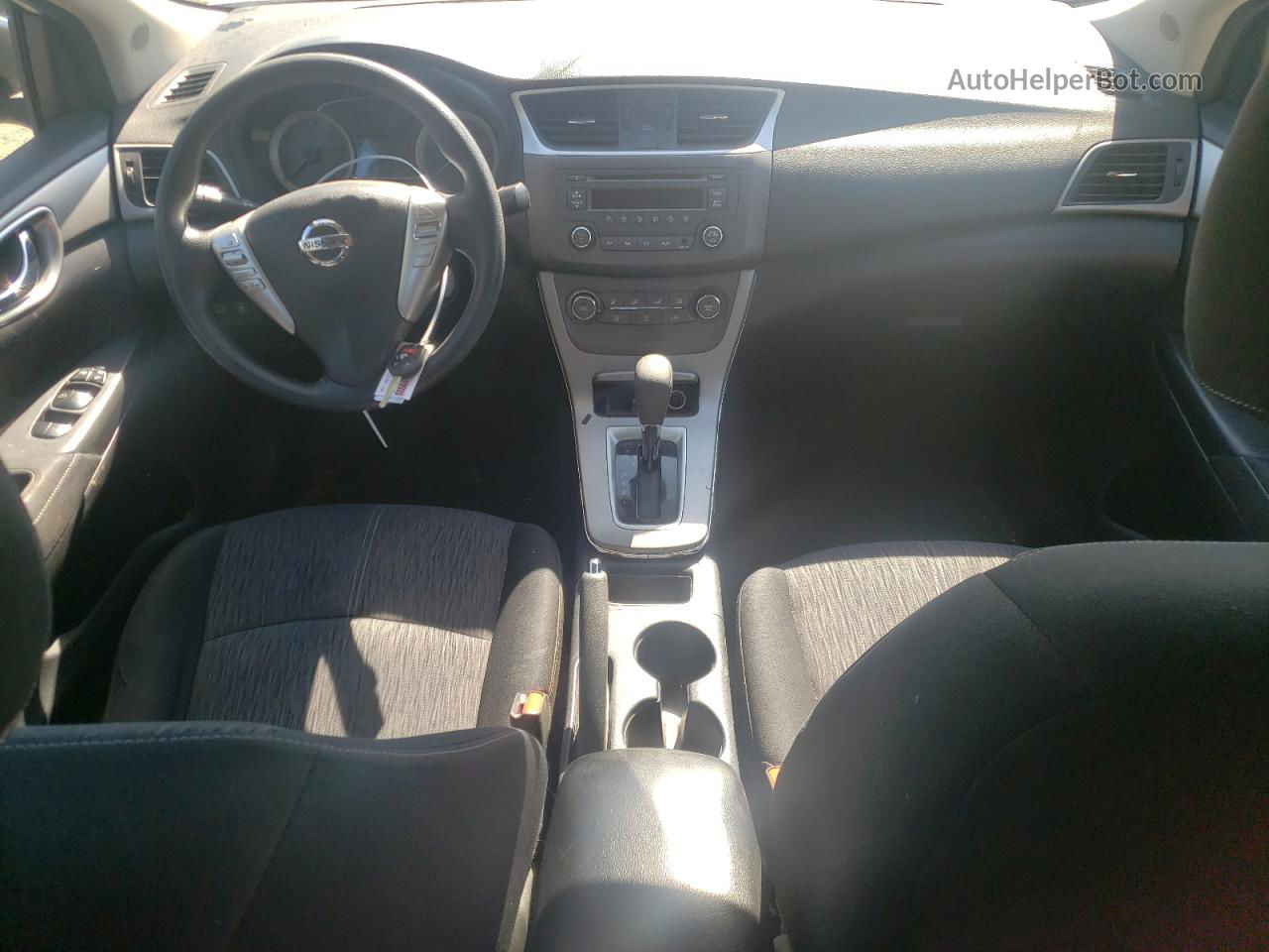 2014 Nissan Sentra S Белый vin: 3N1AB7AP6EL664464