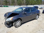 2014 Nissan Sentra S Silver vin: 3N1AB7AP6EL677750