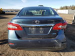 2014 Nissan Sentra S Blue vin: 3N1AB7AP6EL694693