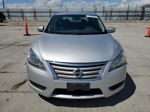 2014 Nissan Sentra S Silver vin: 3N1AB7AP6EY216356