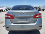 2014 Nissan Sentra S Silver vin: 3N1AB7AP6EY220200