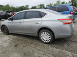 2014 Nissan Sentra S Silver vin: 3N1AB7AP6EY235294