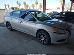 2014 Nissan Sentra S Silver vin: 3N1AB7AP6EY242360