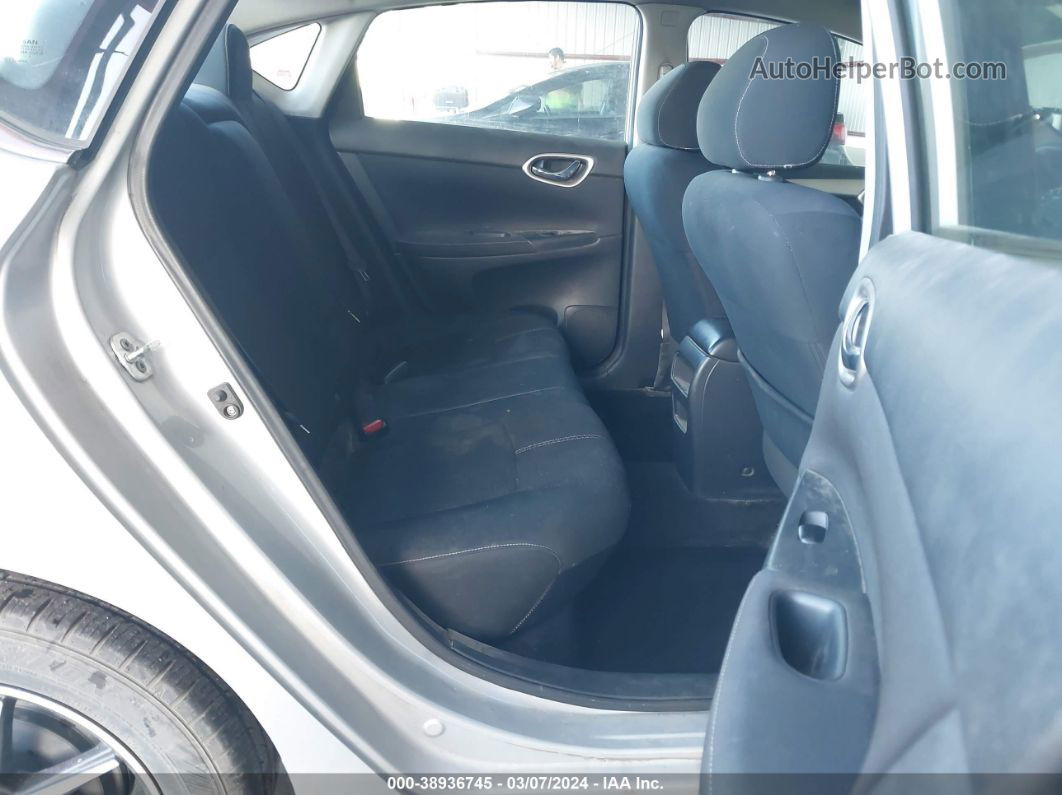 2014 Nissan Sentra S Серебряный vin: 3N1AB7AP6EY242360