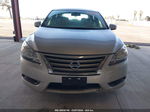 2014 Nissan Sentra S Серебряный vin: 3N1AB7AP6EY242360