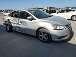 2014 Nissan Sentra S Silver vin: 3N1AB7AP6EY310883