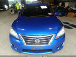 2014 Nissan Sentra Sr Blue vin: 3N1AB7AP6EY322404