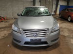 2014 Nissan Sentra S Gray vin: 3N1AB7AP6EY325299