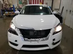 2015 Nissan Sentra S White vin: 3N1AB7AP6FL665888