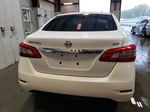 2015 Nissan Sentra S White vin: 3N1AB7AP6FL665888