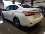 2015 Nissan Sentra S White vin: 3N1AB7AP6FL665888