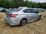 2015 Nissan Sentra S Silver vin: 3N1AB7AP6FY218786